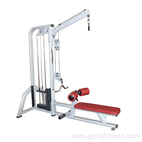 Gym equipment seated low pulley row exercise machines